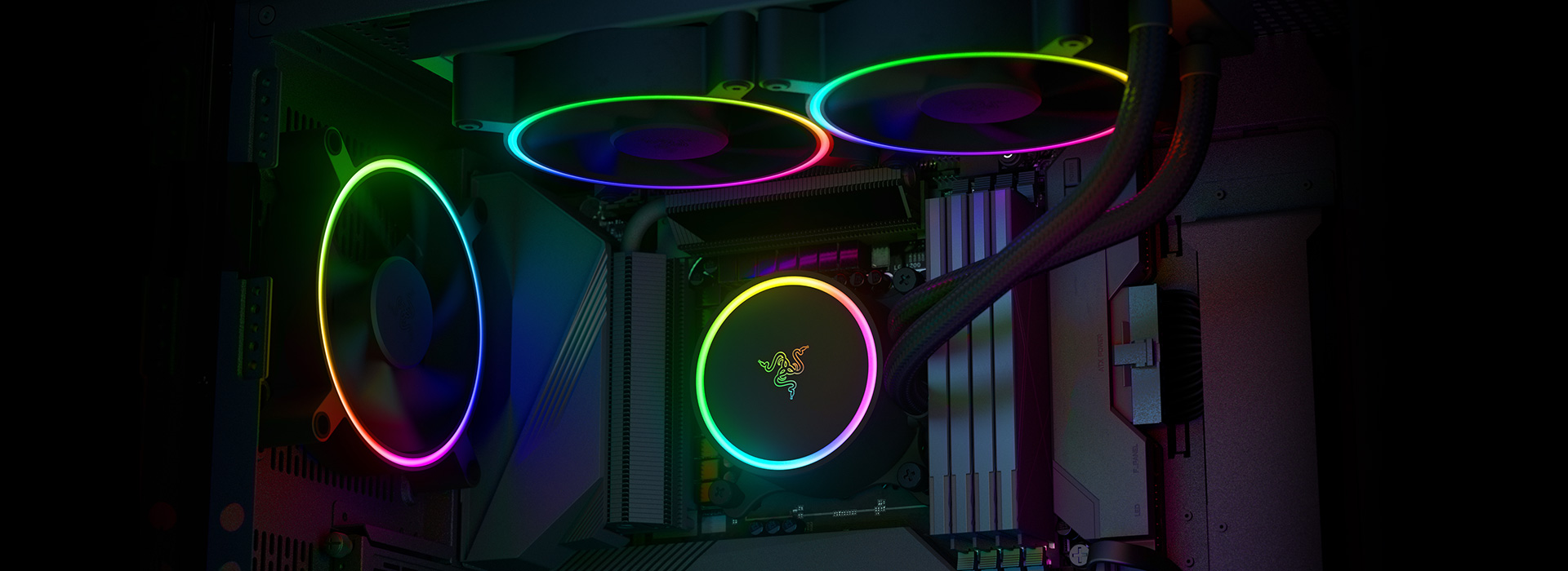 Razer Hanbo Chroma 240mm aRGB 水冷クーラー | monsterdog.com.br